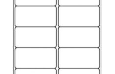 2X4 Waterproof Vinyl Labels with Free Printable 2x4 Label Template