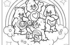 30 Care Bears Coloring Pages (Free Pdf Printables) with Free Printable Care Bear Coloring Pages