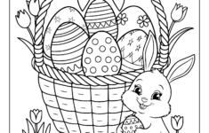 30+ Easter Coloring Pages (Free Printable Pdfs) throughout Free Printable Easy Easter Coloring Pages