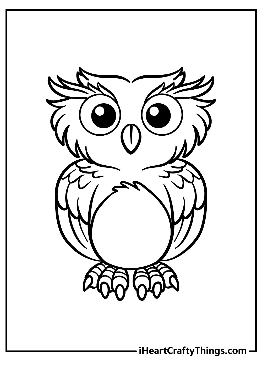 30 Owl Coloring Pages (100% Free Printable Pdf) in Free Printable Owl Coloring Pages