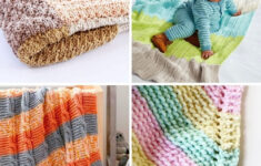 31 Free Baby Blanket Knitting Patterns (Easy Knit Blankets with Free Printable Knitting Patterns For Baby Blankets Uk