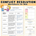 31 Fun Conflict Resolution Activities For Kids (Printable Pdf Intended For Free Printable Conflict Resolution Worksheets