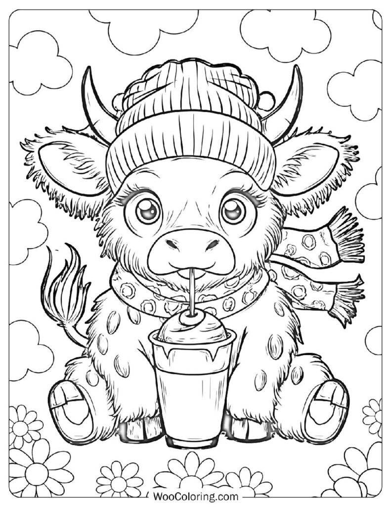 32 Cow Coloring Pages (Free Pdf To Print) | Woo Coloring throughout Free Printable Highland Cow Coloring Pages