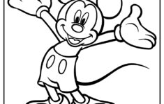 35 Mickey Mouse Coloring Pages (100% Free Printables) with Free Printable Coloring Sheet Mickey Mouse Coloring Pages