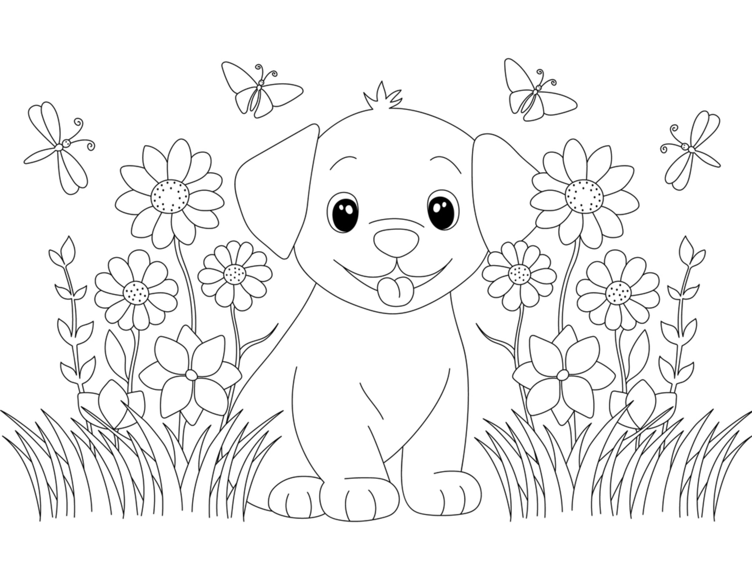 35 Puppy Coloring Pages (Free Printable) - Parade for Free Printable Coloring Pages Puppy