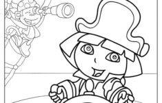 36 Dora The Explorer Coloring Pages (Free Pdf Printables) for Free Printable Dora The Explorer Coloring Pages