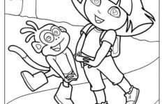 36 Dora The Explorer Coloring Pages (Free Pdf Printables) throughout Free Printable Dora The Explorer Coloring Pages