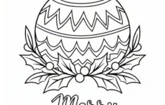 40 Free Printable Christmas Ornament Coloring Pages For Kids with Free Printable Ornament Coloring Pages