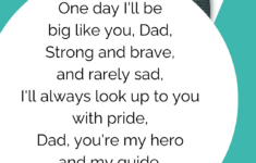 40 Happy Father'S Day Poems For Dads throughout Free Printable Fathers Day Poems For Preschoolers