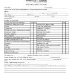 40 Printable Physical Forms For Work (100% Free)   Templatearchive Throughout Free Printable Annual Physical Exam Form