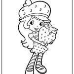40 Strawberry Shortcake Coloring Pages (100% Free Printables) For Free Printable Coloring Pages Strawberry Shortcake