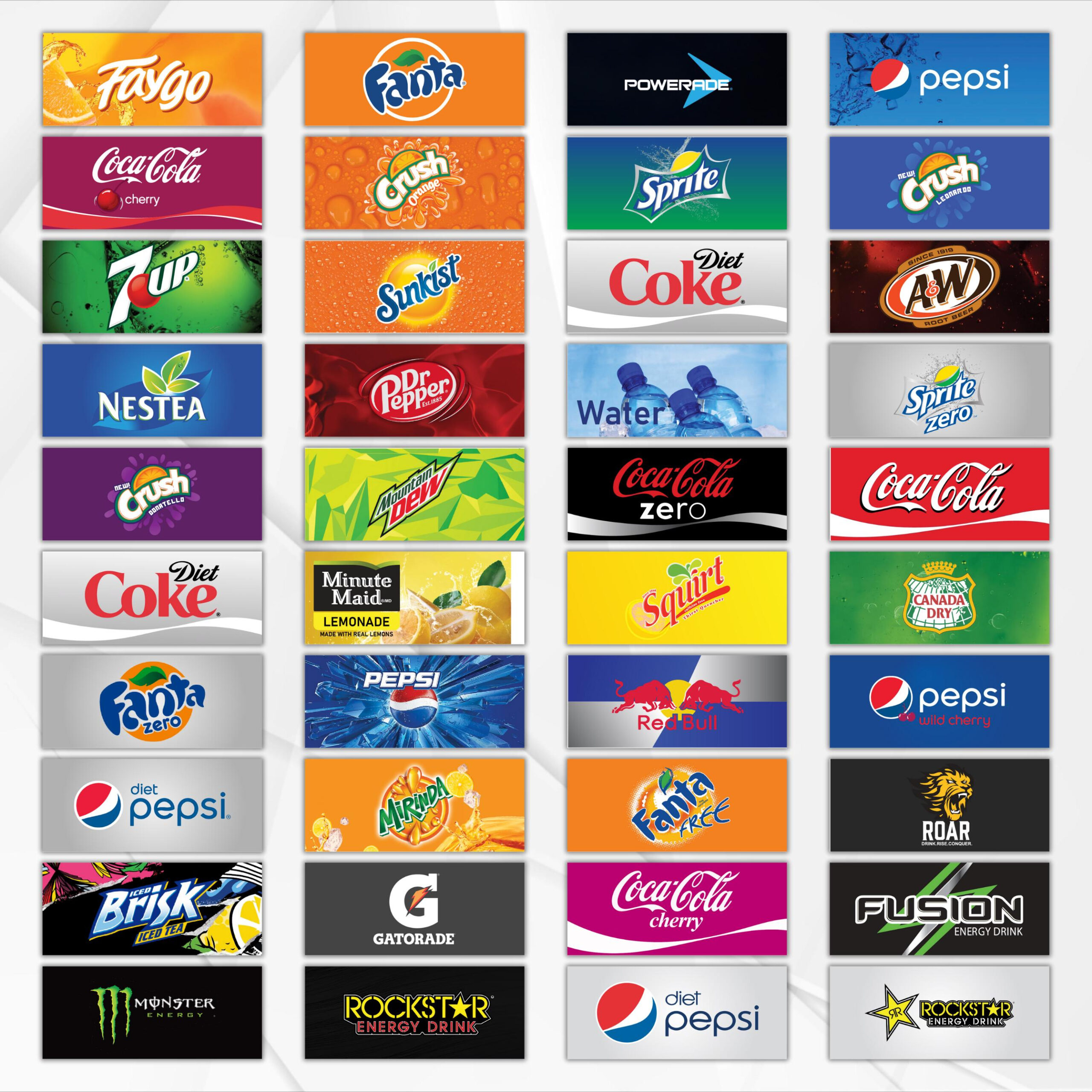 40 Vending Machine Label, High Quality Labels, Soda Pop Labels regarding Printable Soda Machine Labels