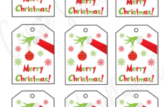 400+ Cutest Printable Christmas Tags (Free Pdf) - Cassie Smallwood in Free Printable Gift Labels Christmas