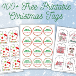 400+ Cutest Printable Christmas Tags (Free Pdf)   Cassie Smallwood In Printable Christmas Labels For Presents