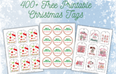 400+ Cutest Printable Christmas Tags (Free Pdf) - Cassie Smallwood in Printable Christmas Labels For Presents