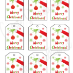 400+ Cutest Printable Christmas Tags (Free Pdf)   Cassie Smallwood With Free Christmas Gift Labels Printable