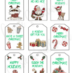 400+ Cutest Printable Christmas Tags (Free Pdf)   Cassie Smallwood With Regard To Printable Christmas Labels For Gifts