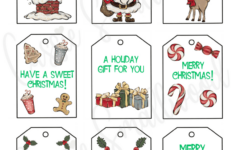 400+ Cutest Printable Christmas Tags (Free Pdf) - Cassie Smallwood with regard to Printable Christmas Labels For Gifts