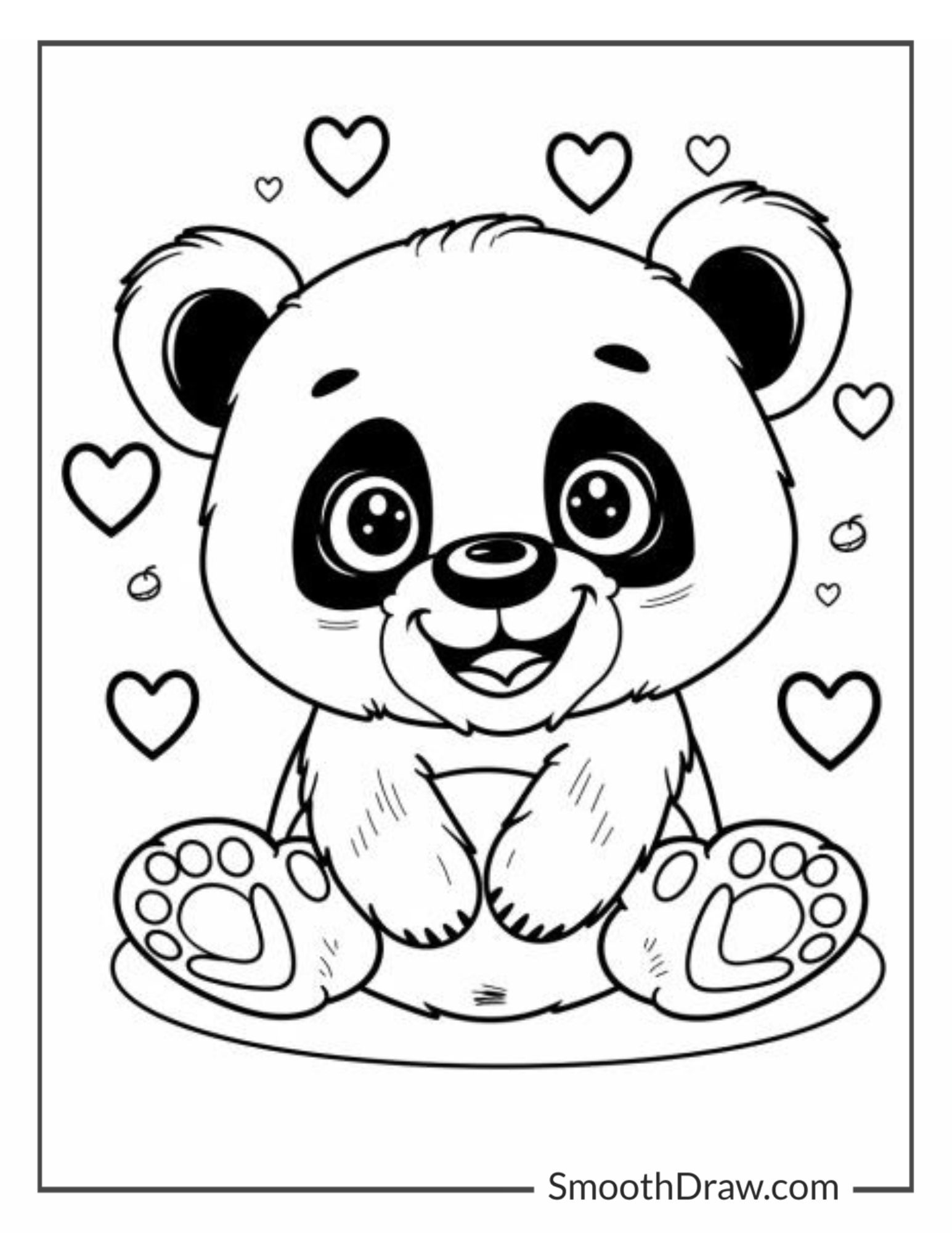 41 Panda Coloring Pages (Free Printable Pdfs) in Free Printable Coloring Pages of Pandas