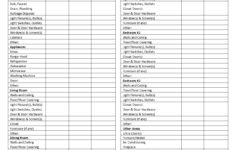 41 Perfect Move In / Out Checklists (For Any Rental Inspection) regarding Free Printable Move in Checklist