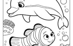 42 Dolphin Coloring Pages (Free Printables For All Ages) intended for Free Printable Coloring Pages Of Dolphins