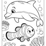 42 Dolphin Coloring Pages (Free Printables For All Ages) Within Free Printable Coloring Pages Dolphins