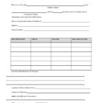 44 Printable Community Service Forms (Ms Word) ᐅ Templatelab In Free Printable Community Service Form