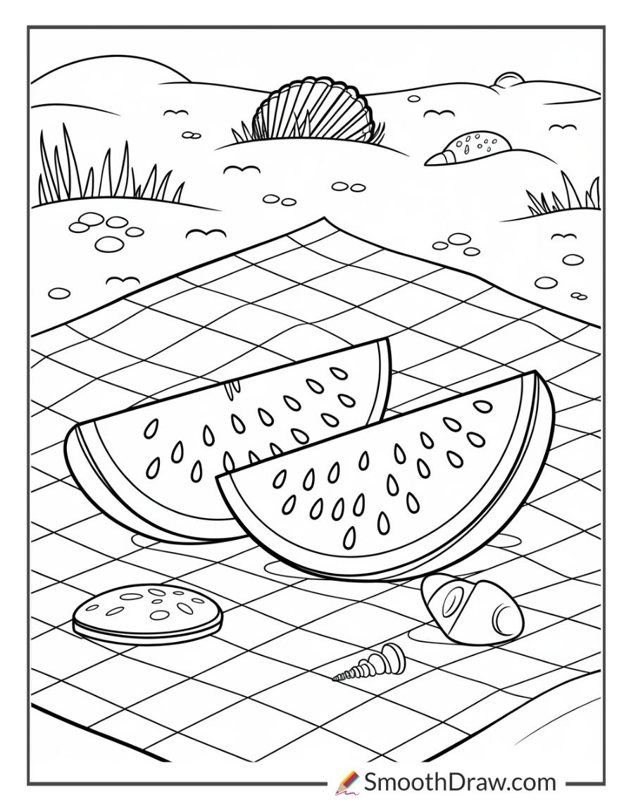 45 Beach Coloring Pages (Free Pdfs) - Smooth Draw within Free Printable Beach Coloring Sheets