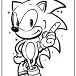 45 Sonic Coloring Pages (100% Free Printable Pdf Sheets) Throughout Free Printable Sonic The Hedgehog