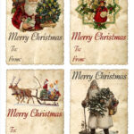 47 Free Printable Christmas Gift Tags (That You Can Edit And Intended For Free Printable Christmas Present Labels