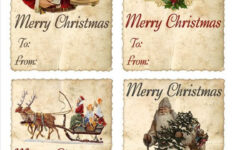 47 Free Printable Christmas Gift Tags (That You Can Edit And intended for Printable Christmas Labels For Gifts