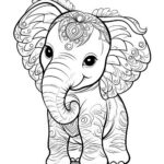 48 Majestic Elephant Coloring Pages For Adults And Kids   Our With Free Printable Elephant Coloring Pages