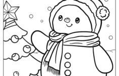 48 Snowman Coloring Pages (Free Pdf Printables) within Free Printable Coloring Pages Snowman