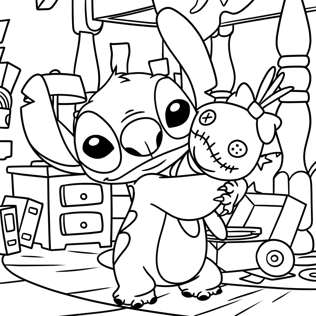 5 Free Printable Lilo And Stitch Coloring Pages - Thetoyzone intended for Free Printable Lilo and Stitch Coloring Pages