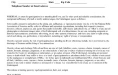 50 Free Release Of Liability Forms (Liability Waiver) ᐅ Templatelab within Free Printable Liability Waiver Form