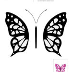 50 Printable & Cut Out Butterfly Templates 🦋 ᐅ Templatelab With Regard To Free Printable 3d Butterfly Template
