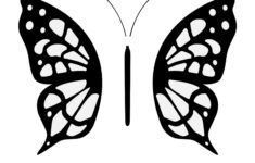 50 Printable &amp; Cut Out Butterfly Templates 🦋 ᐅ Templatelab with regard to Free Printable 3d Butterfly Template
