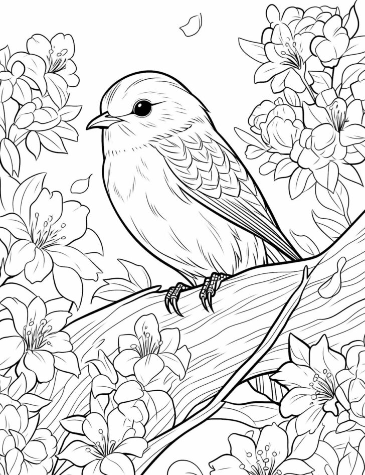 Free Printable Pictures of Birds to Color