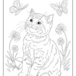 54 Cat Coloring Pages (Free Printables For All Ages) Throughout Free Printable Coloring Pages Cats