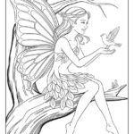 55 Fairy Coloring Pages (Free Printables For All Ages) For Free Printable Coloring Pages Fairies