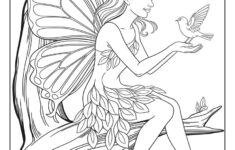 55 Fairy Coloring Pages (Free Printables For All Ages) for Free Printable Coloring Pages Fairies