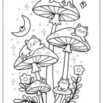 56 Mushroom Coloring Pages (Free Pdf Printables) With Free Printable Mushroom Coloring Pages