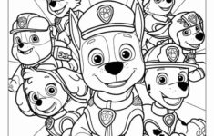 58 Paw Patrol Coloring Pages (Free Pdf Printables) for Free Printable Full Size Paw Patrol Coloring Pages