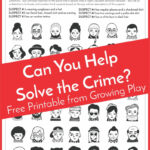 6 Free Printable Mystery Games For Kids   Growing Play Throughout Free Printable Murder Mystery Games