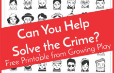 6 Free Printable Mystery Games For Kids - Growing Play throughout Free Printable Murder Mystery Games