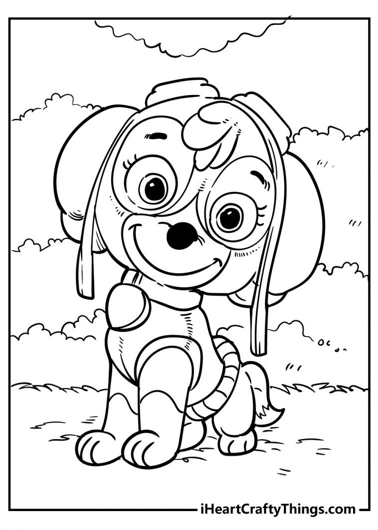 60 Paw Patrol Coloring Pages (100% Free Pdf Printables) with regard to Free Printable Paw Patrol Coloring Page