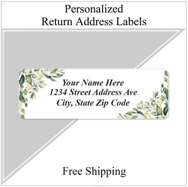 Full Beauty Brands Returns Label Printable