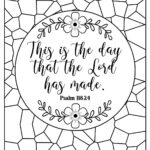 61 Bible Verse Coloring Pages | Free Printable Christian Quotes Intended For Free Printable Coloring Pages Bible Verses