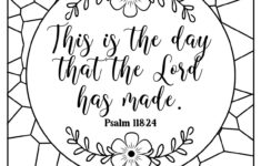 61 Bible Verse Coloring Pages | Free Printable Christian Quotes intended for Free Printable Coloring Pages Bible Verses