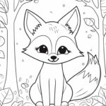 7 Gorgeous And Free Fox Coloring Pages For All Ages Intended For Free Printable Fox Coloring Pages
